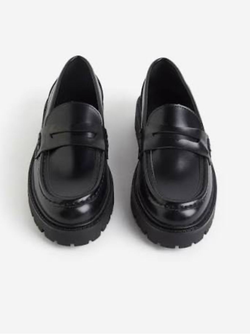 H&M CHUNKY LOAFERS